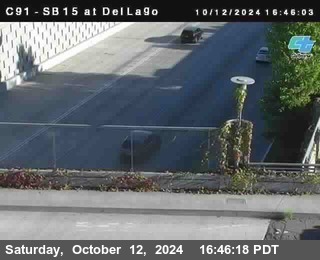 SB 15 at Del Lago bridge