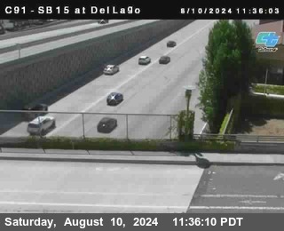 SB 15 at Del Lago bridge