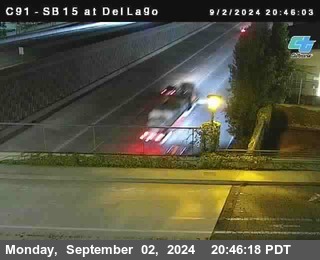 SB 15 at Del Lago bridge