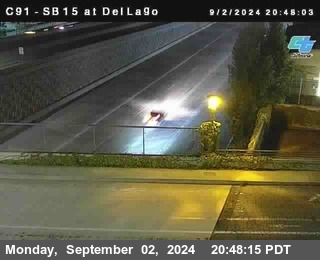 SB 15 at Del Lago bridge