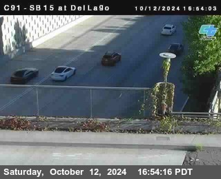 SB 15 at Del Lago bridge