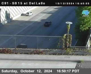 SB 15 at Del Lago bridge