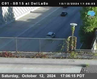 SB 15 at Del Lago bridge