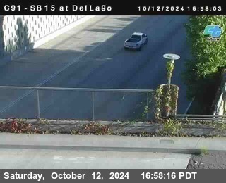 SB 15 at Del Lago bridge