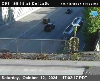 SB 15 at Del Lago bridge