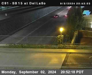 SB 15 at Del Lago bridge