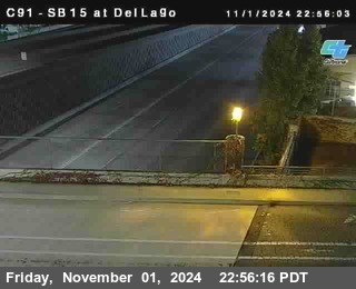 SB 15 at Del Lago bridge