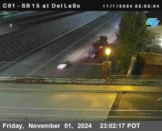 SB 15 at Del Lago bridge