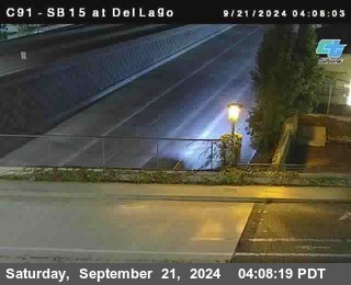 SB 15 at Del Lago bridge