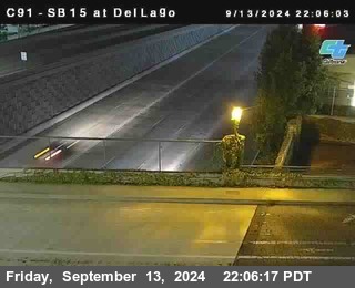 SB 15 at Del Lago bridge