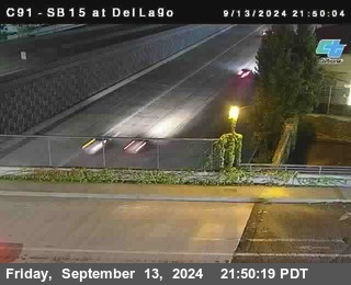 SB 15 at Del Lago bridge