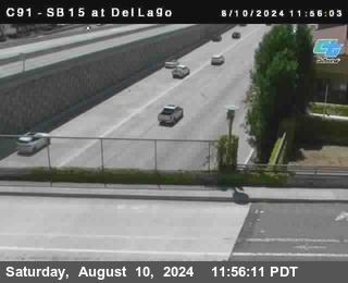 SB 15 at Del Lago bridge