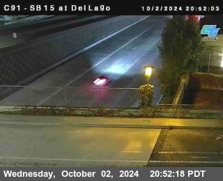 SB 15 at Del Lago bridge