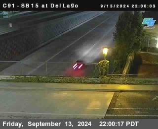 SB 15 at Del Lago bridge