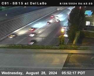 SB 15 at Del Lago bridge