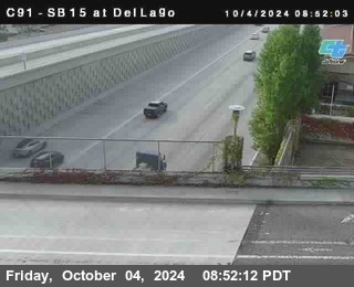 SB 15 at Del Lago bridge