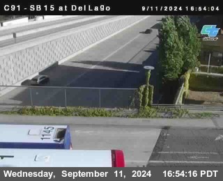 SB 15 at Del Lago bridge