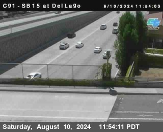 SB 15 at Del Lago bridge