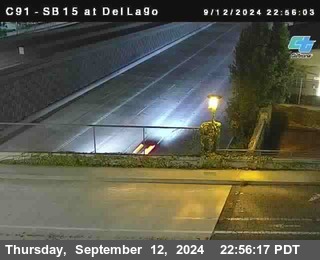 SB 15 at Del Lago bridge