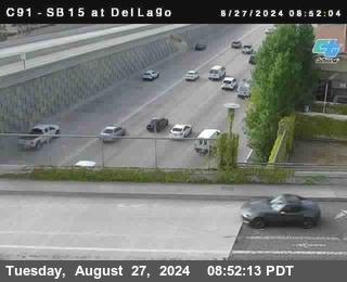 SB 15 at Del Lago bridge