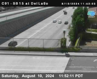 SB 15 at Del Lago bridge