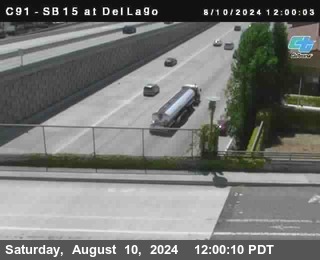 SB 15 at Del Lago bridge