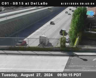 SB 15 at Del Lago bridge