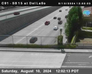 SB 15 at Del Lago bridge