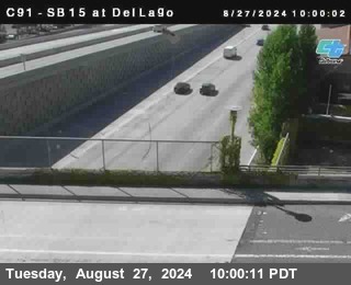 SB 15 at Del Lago bridge