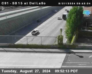 SB 15 at Del Lago bridge