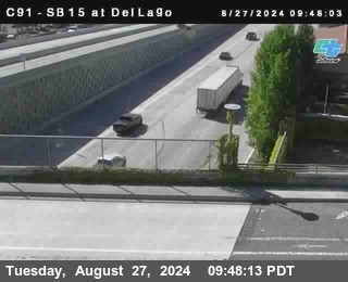 SB 15 at Del Lago bridge