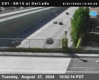 SB 15 at Del Lago bridge