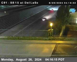 SB 15 at Del Lago bridge