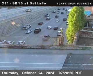 SB 15 at Del Lago bridge