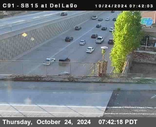 SB 15 at Del Lago bridge