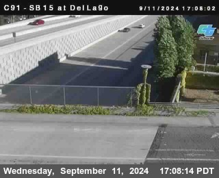 SB 15 at Del Lago bridge