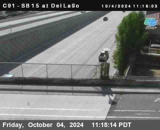 SB 15 at Del Lago bridge