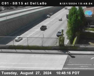 SB 15 at Del Lago bridge