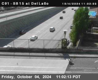 SB 15 at Del Lago bridge