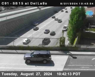 SB 15 at Del Lago bridge