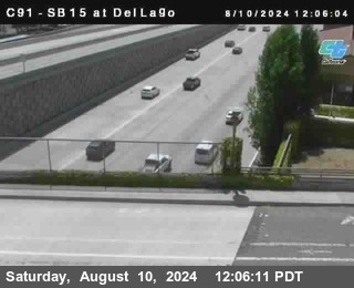 SB 15 at Del Lago bridge