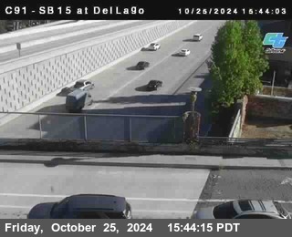 SB 15 at Del Lago bridge