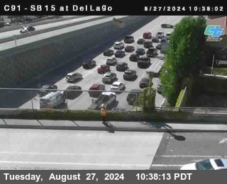 SB 15 at Del Lago bridge