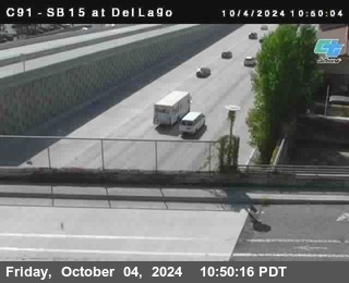 SB 15 at Del Lago bridge