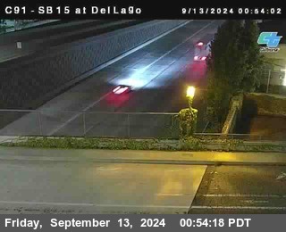 SB 15 at Del Lago bridge