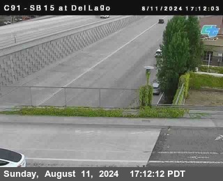 SB 15 at Del Lago bridge