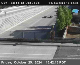 SB 15 at Del Lago bridge