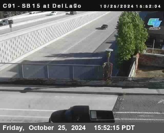 SB 15 at Del Lago bridge