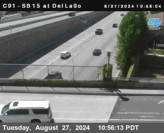 SB 15 at Del Lago bridge