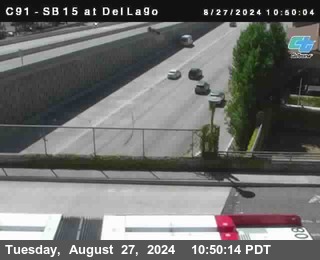 SB 15 at Del Lago bridge